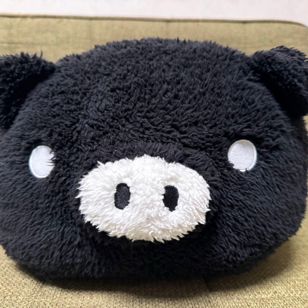 【レア美品】モノクロブー ぬいぐるみ BIG