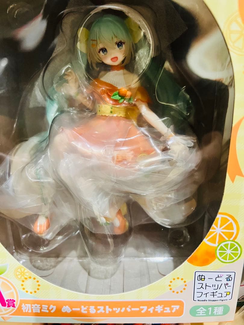 フリューくじ　A賞　初音ミク　ぬーどるストッパーフィギュア　おまけ