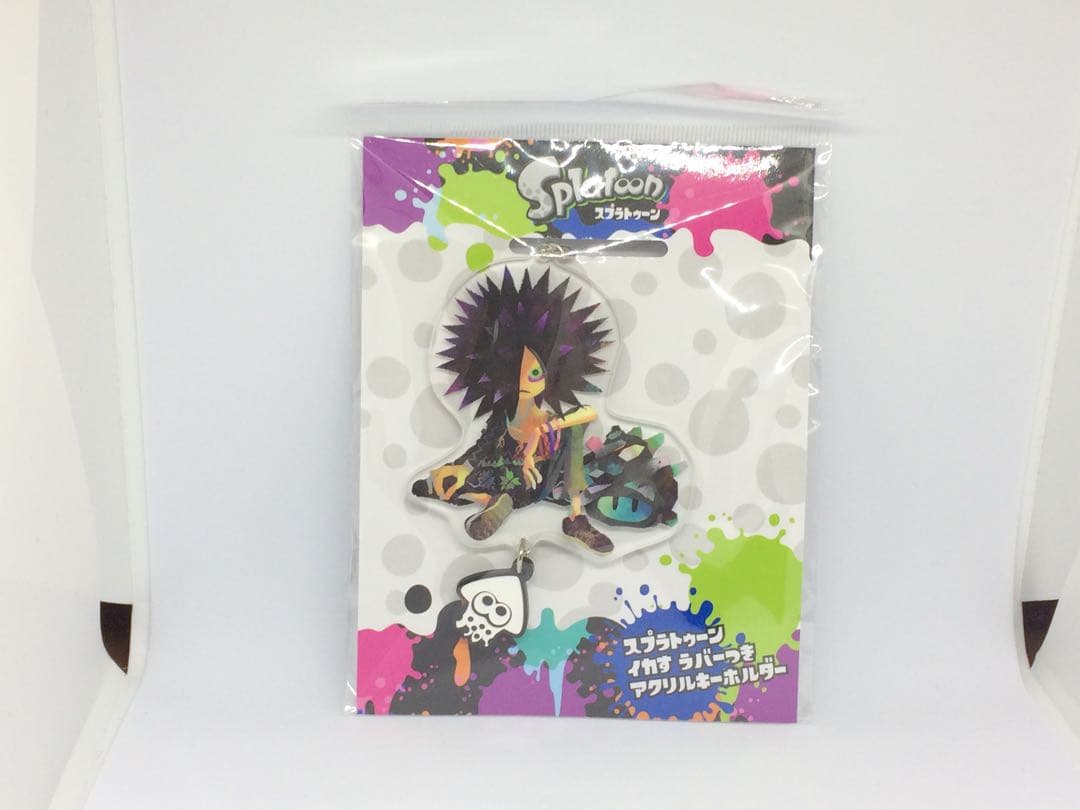 スプラトゥーン　イカすラバーつきアクリルキーホルダー　全8種セット
