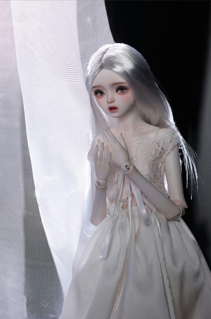 WJ02 BJD 1/4 ドール本体 Saki　球体関節人形 ハンドメイド
