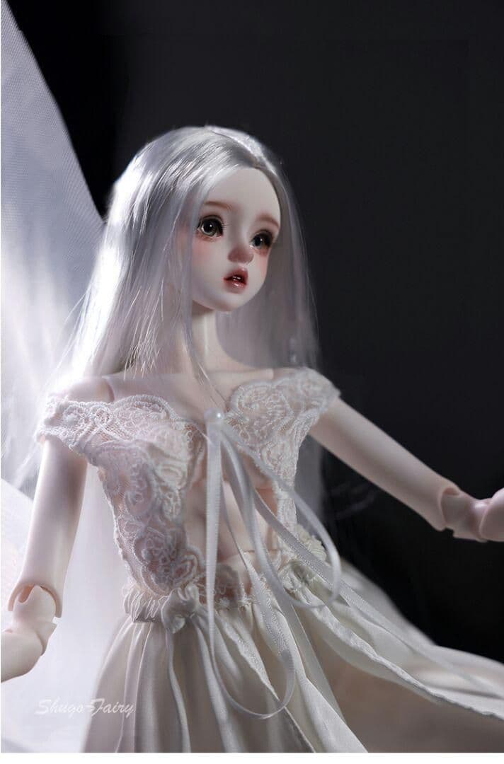 WJ02 BJD 1/4 ドール本体 Saki　球体関節人形 ハンドメイド