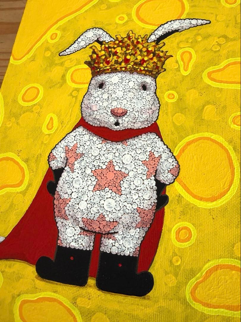 高野学 原画「moon and rabbit」SM号