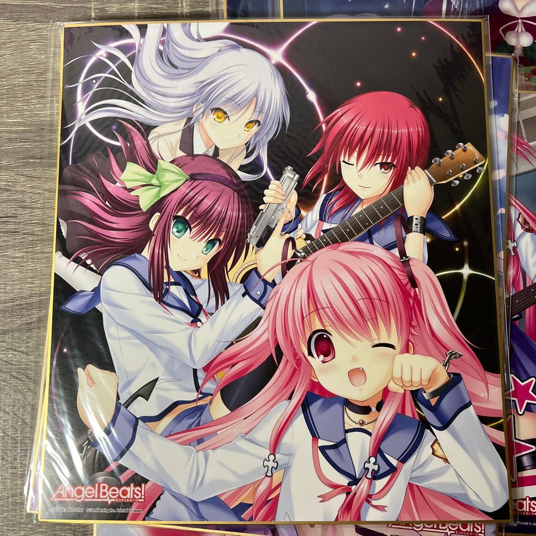 Angel Beats! 色紙　8点セット