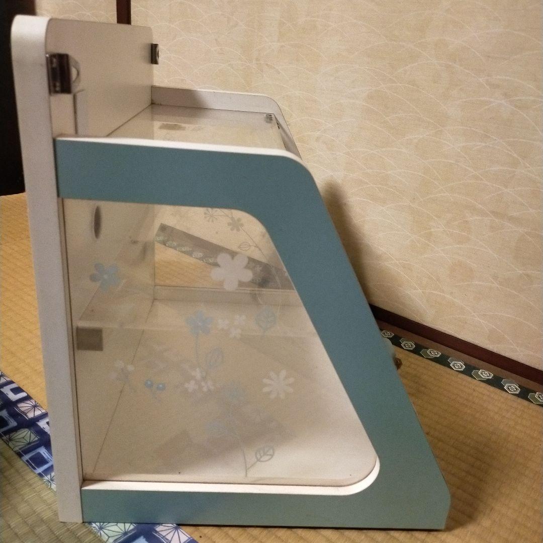 昭和レトロ　可愛いショーケース　アンティーク　ビンテージ　鍵付き