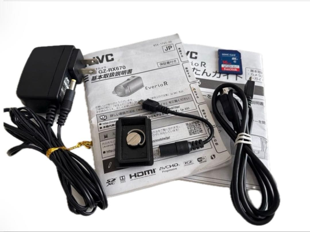 JVCケンウッド Everio R GZ-RX670-A 動作品　期間限定価格！