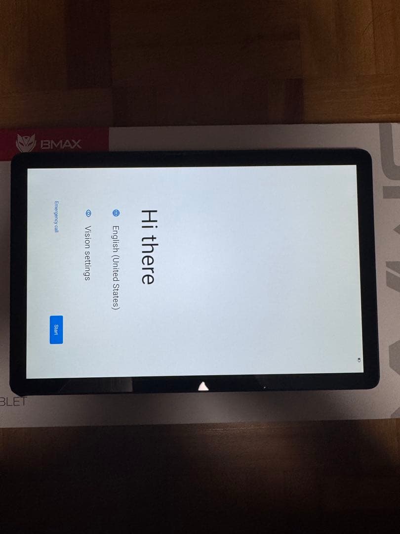 BMAX 10pro 128GB タブレット グレー カバー付き