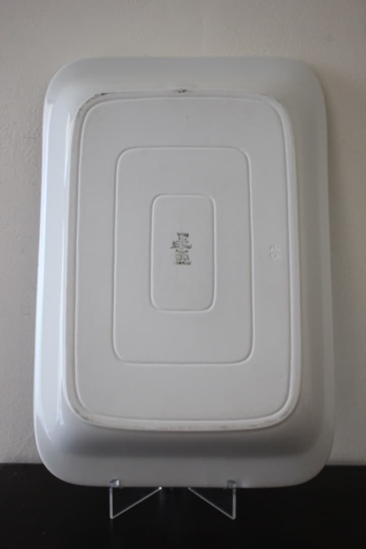 スウェーデン　ロールストランド　コカ　シリーズ　大角皿　スクエア深プレート