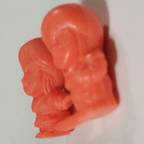 【超激レア・当時物】ガン消し プル＆プルツー（未切り）正規品 橙色