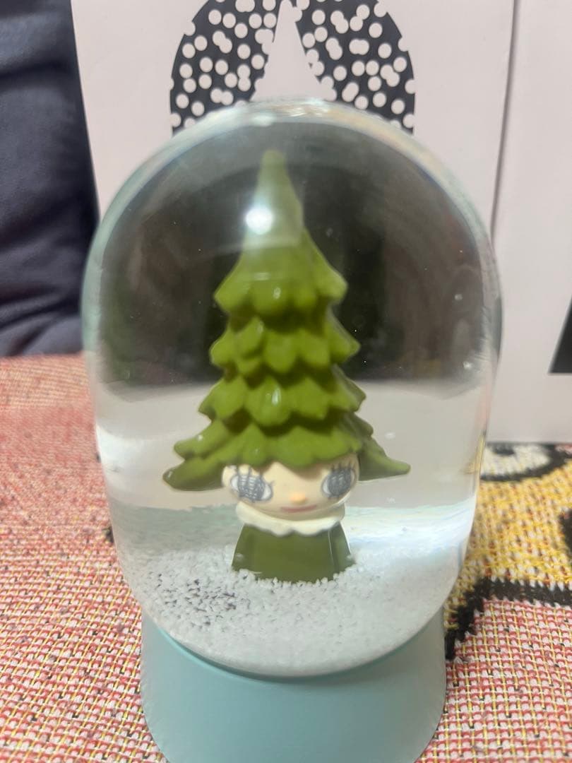 奈良美智 スノードーム あおもり犬 森の子