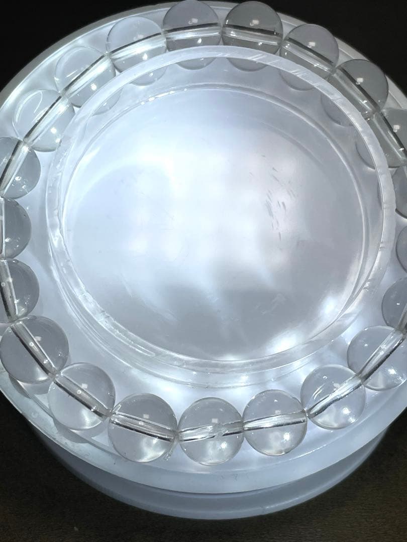 【新入荷】レムリアンシードブレス9.2㎜（新品未使用）高品質透明感抜群　希少