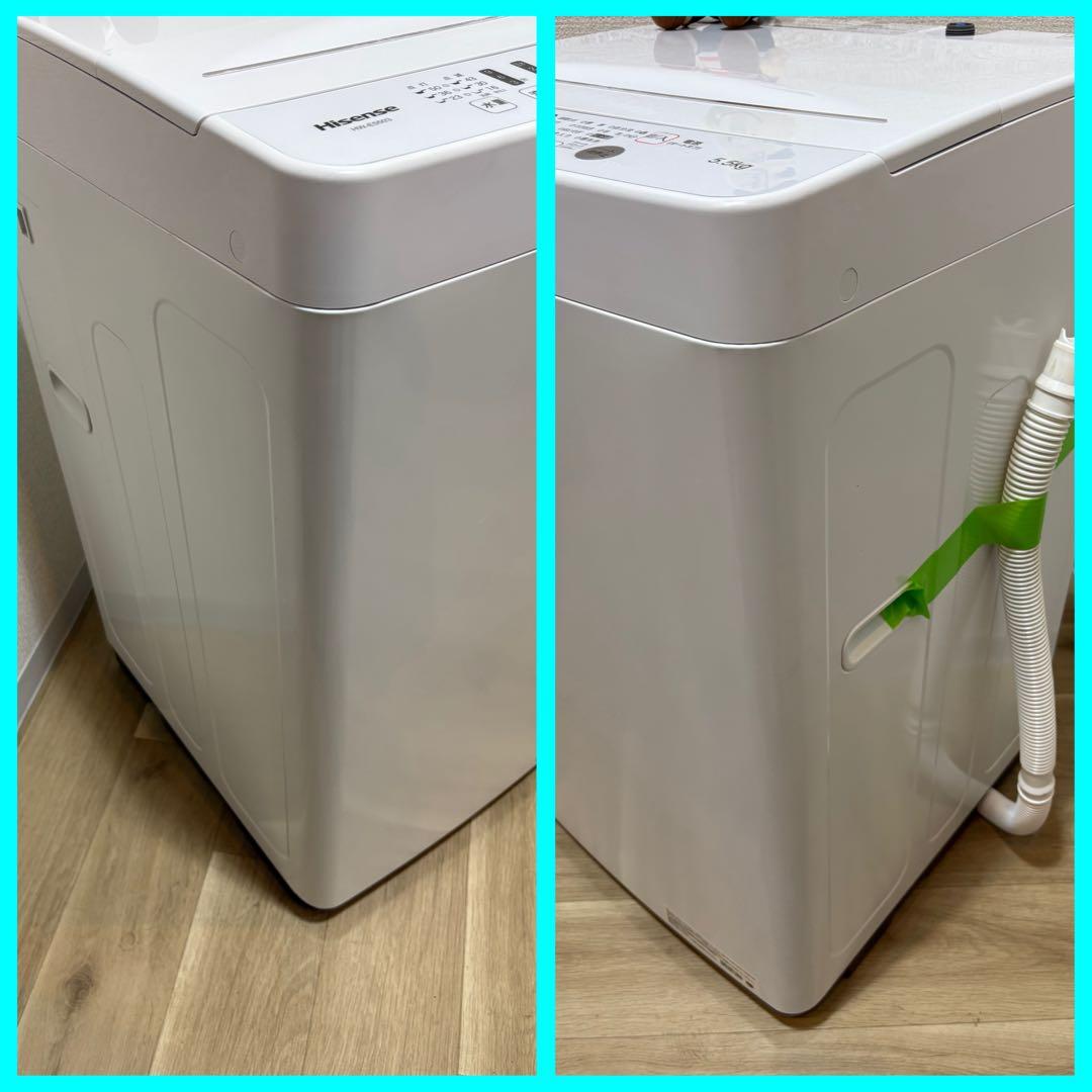 d*_様 大阪市送料無料‼️洗濯機 2019年製 Hisense 5.5kg ク