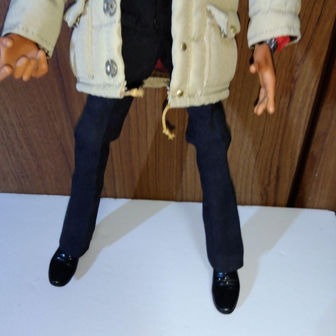 メディコムトイ　探偵物語 工藤俊作（松田優作）黒スーツ赤シャツ