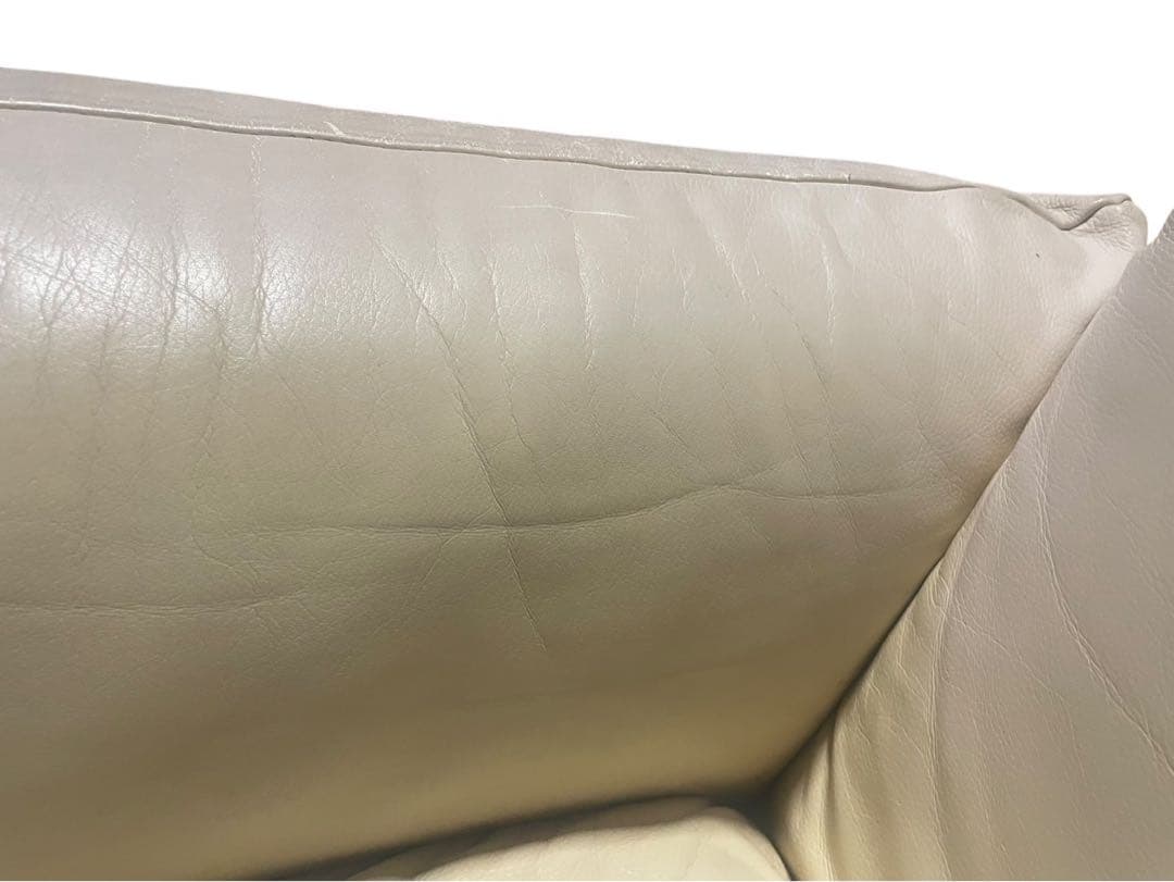 わたなべ◯④arflex アルフレックス マレンコ 本革 レザー 3人掛け