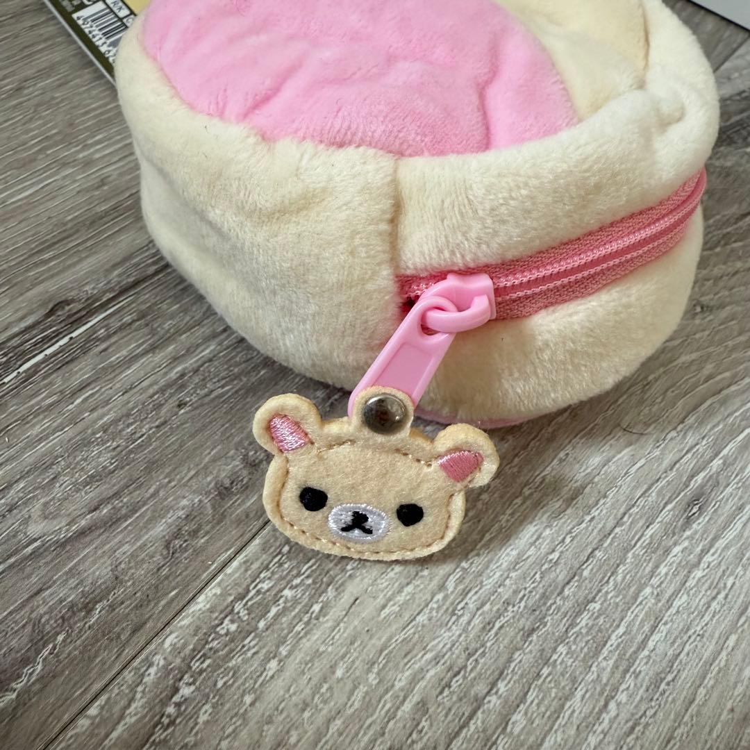 【ラスト一点のみ】コリラックマ　ファニーシリーズ　リラ耳　ぬいぐるみポーチ