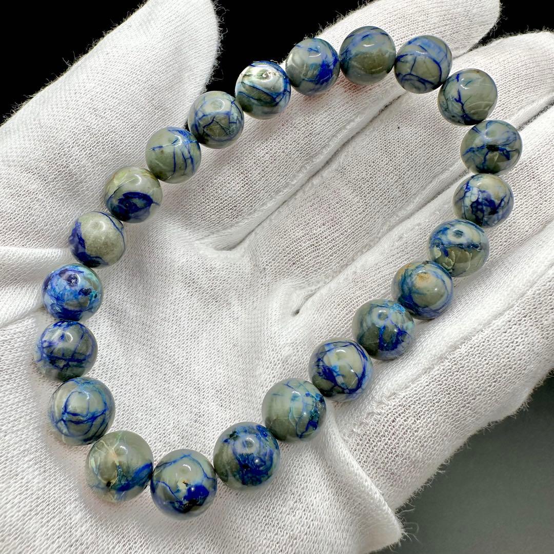 アズライトインバライト　ブレスレット