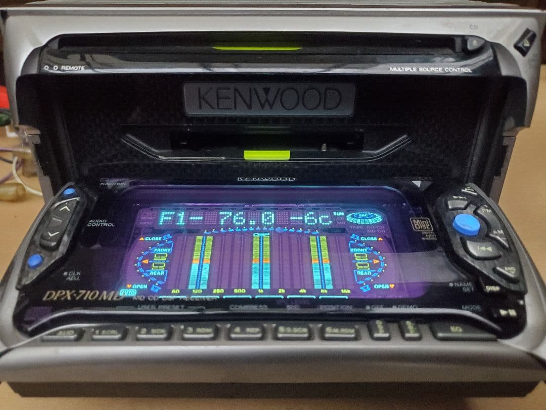 送料込み　KENWOOD　DPX-710MD オーディオ　2DIN ケンウッド