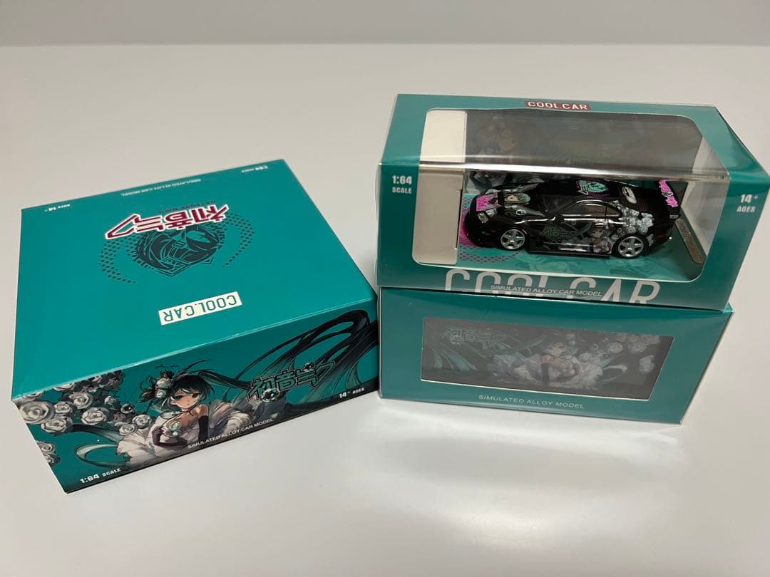 Cool Car Supra 初音ミク フィギュアコンテナ 付き