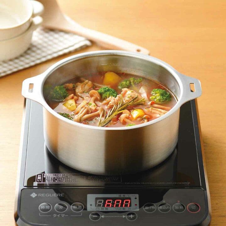 燕三 IH対応 ハンドル着脱式鍋 2点セット(14cm・16cm)