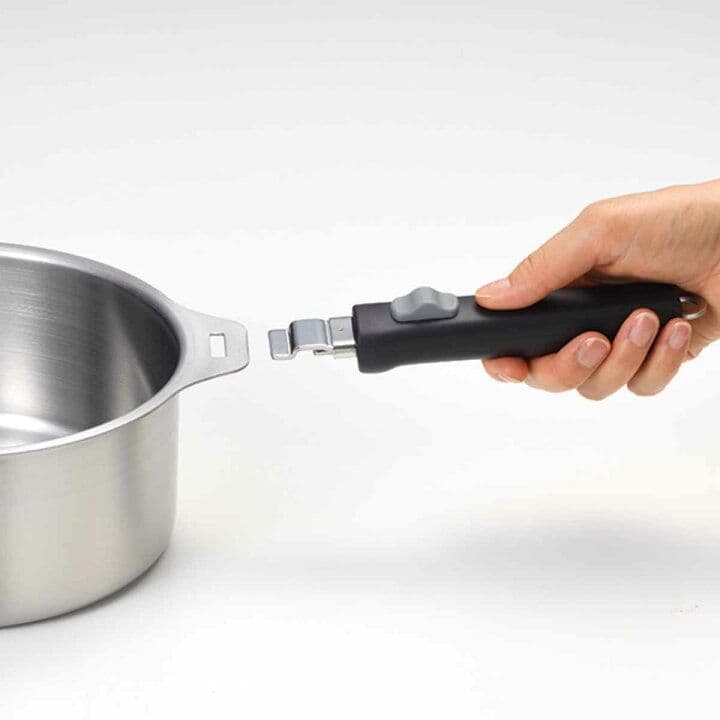 燕三 IH対応 ハンドル着脱式鍋 2点セット(14cm・16cm)