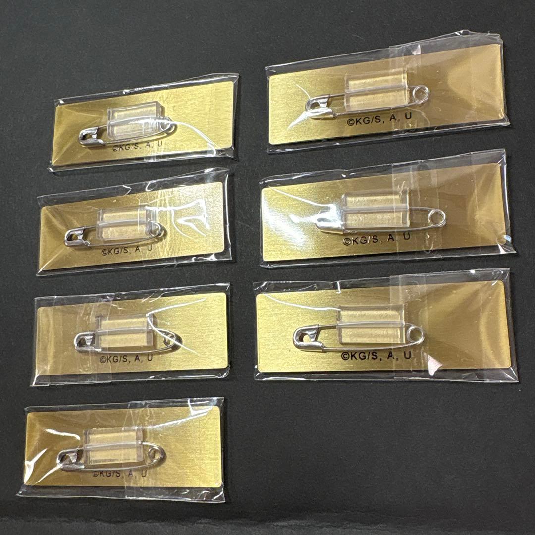 鬼滅の刃 モクテル レプリカネームバッジ 7点セット①