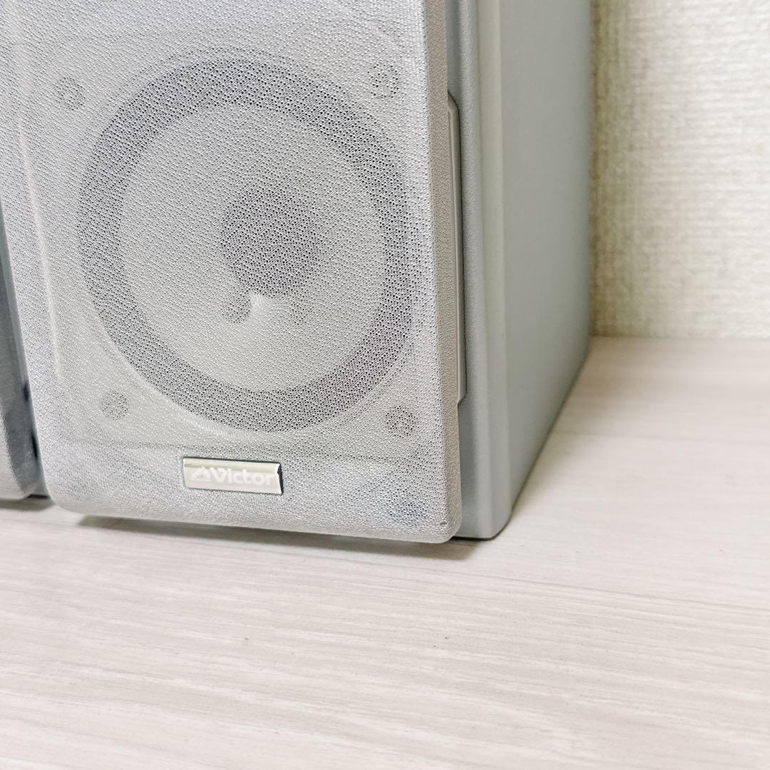 2457【美品】Victor UX-W500 CD-MD リモコン付き