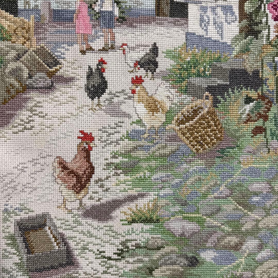 EVA ROSENSTAND 刺しゅう 完成作品 北欧 デンマーク