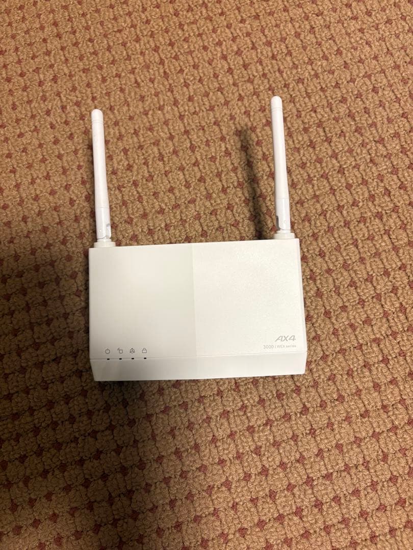 Buffalo WEX-3000AX4EAN ホワイト ルーター