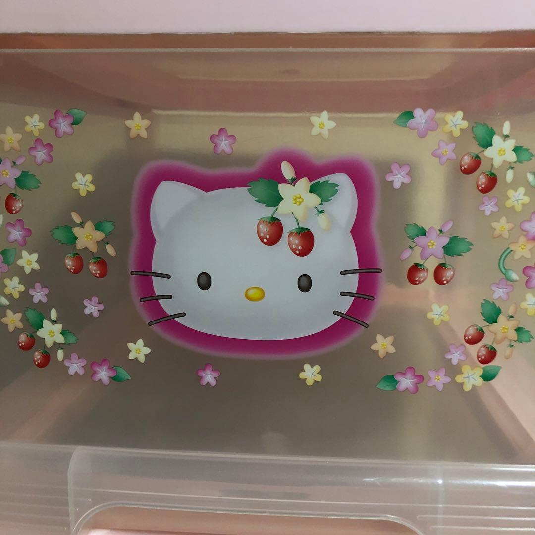 ハローキティ　3段収納ボックス