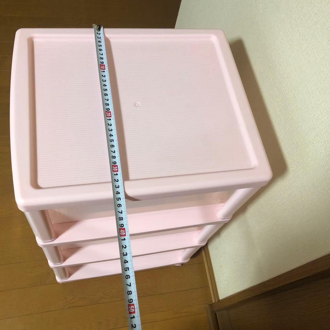 ハローキティ　3段収納ボックス