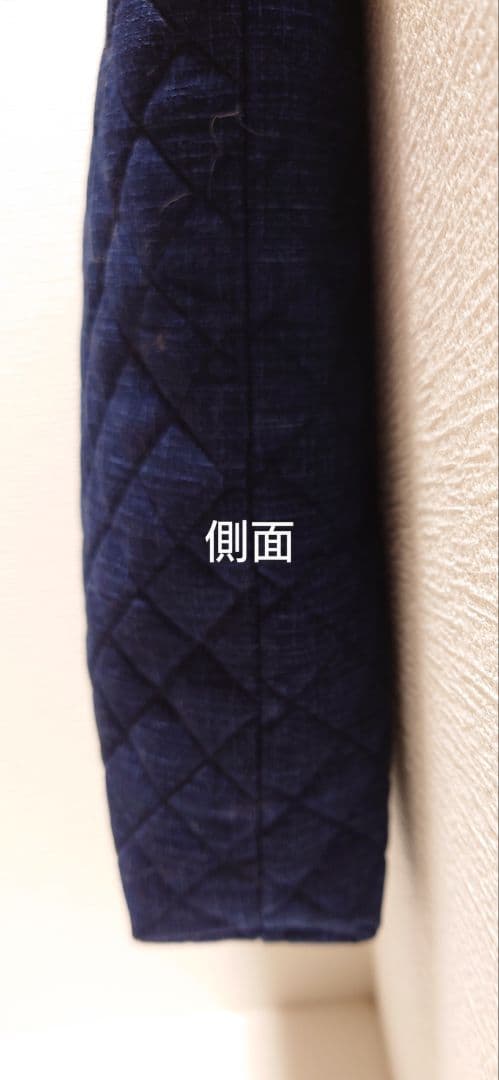 阿波しじら織　バラのバッグ