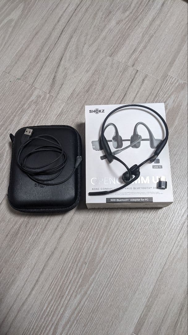 SHOKZ OPENCOMM UC 骨伝導イヤホン typeC