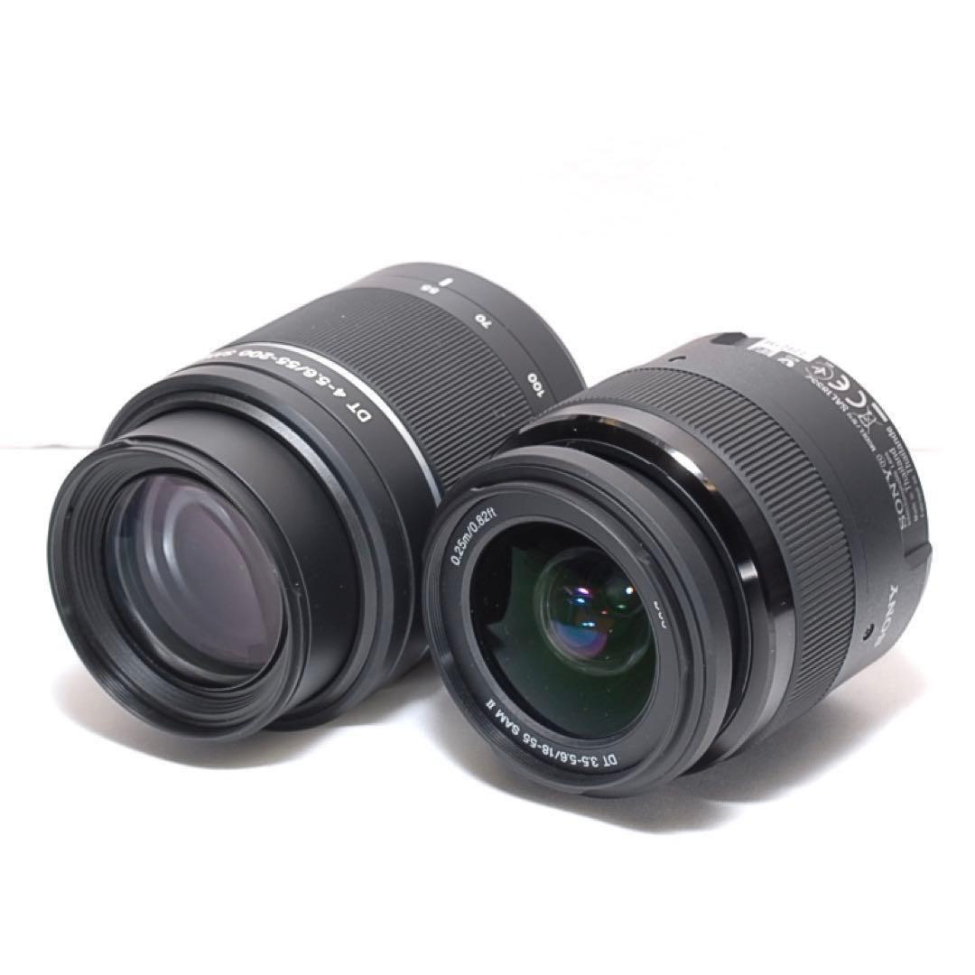 ✨美品✨SONY α58✨ダブルレンズ✨すぐに使えます✨高画質＆高性能✨ソニー