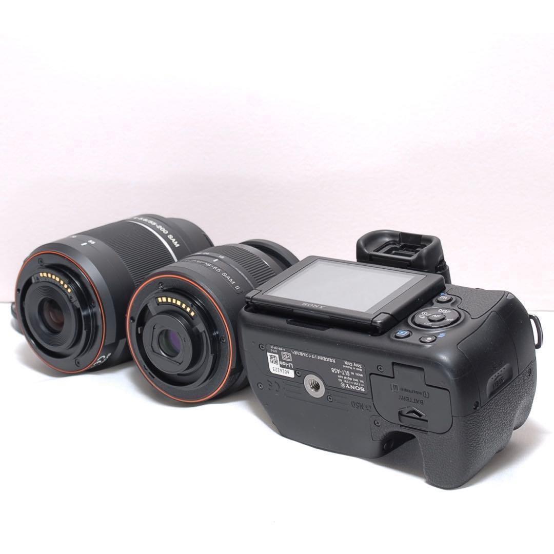 ✨美品✨SONY α58✨ダブルレンズ✨すぐに使えます✨高画質＆高性能✨ソニー