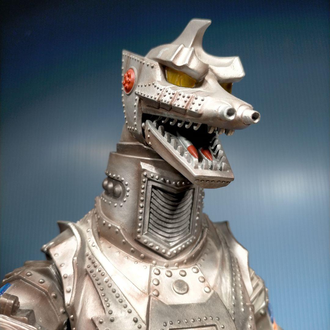 ビリケン商会　メカゴジラ２ 彩色済み可動式ソフビフィギュア 約30cm