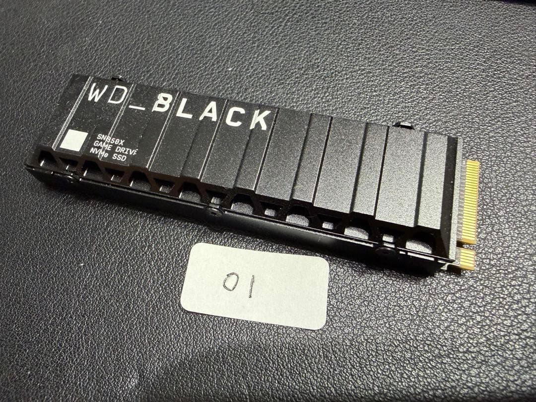 WD_BLACK SN850X 8TB NVMe SSD ほぼ新品 ヒートシンク