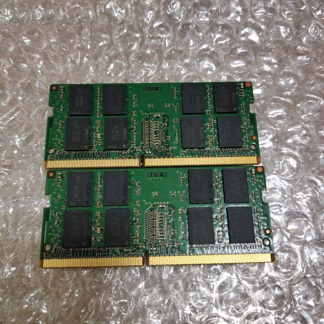 m*o様 Micron　PC4-2666V 16GB×2 メモリ ノートパソコン
