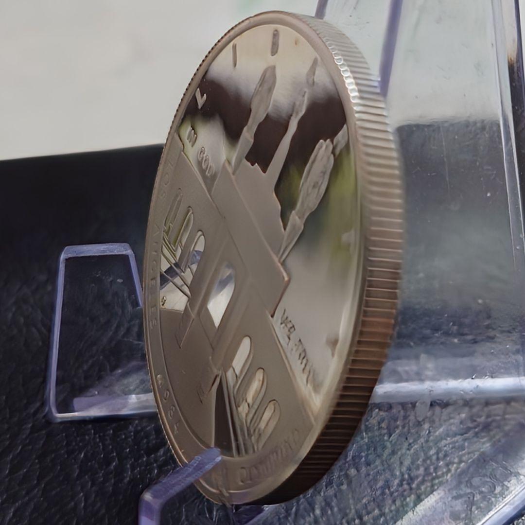 1984年 アメリカ銀貨 ロサンゼルスオリンピック記念銀貨 silver900