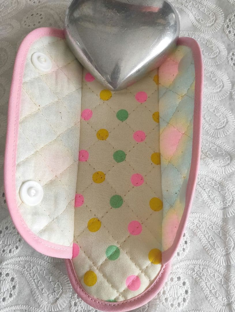 ◆ハンドメイド◆　水筒肩紐カバー　ショルダーカバー　ピンクス