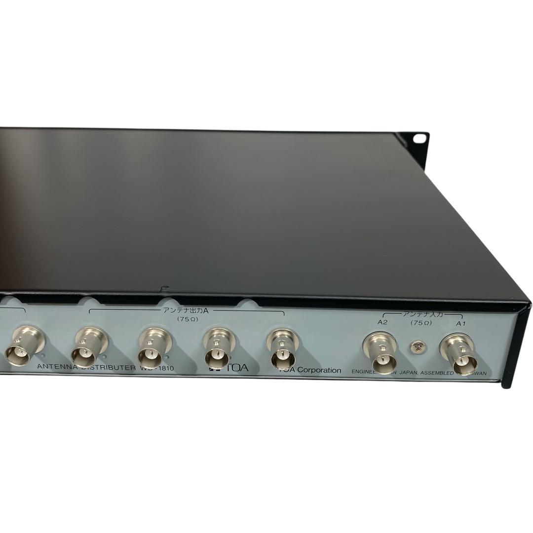 【動作良好品】TOA WD-1810 ワイヤレスアンテナ混合分配　②