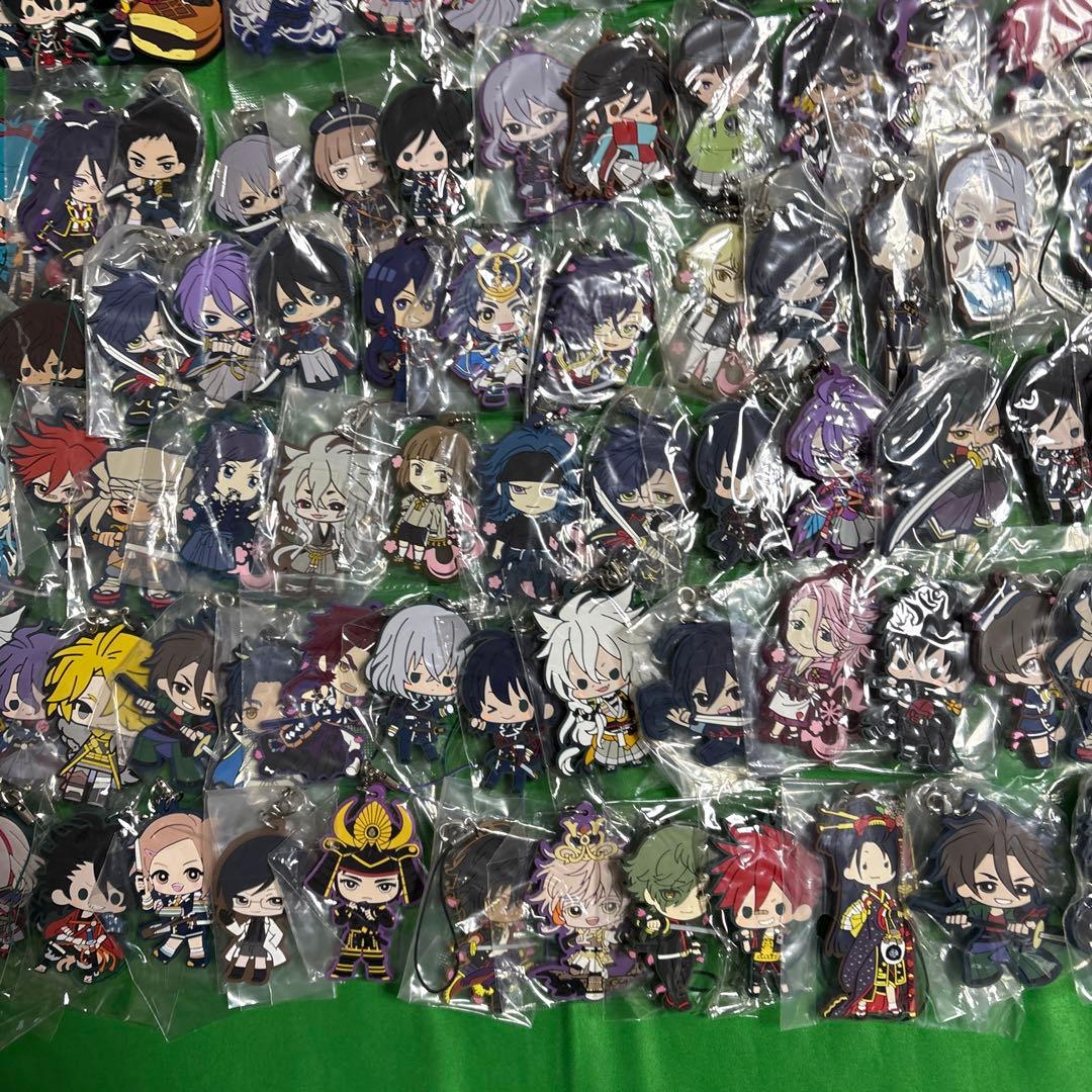写真2枚目あり 刀剣乱舞 ラバーストラップ類 大量まとめ売り ②