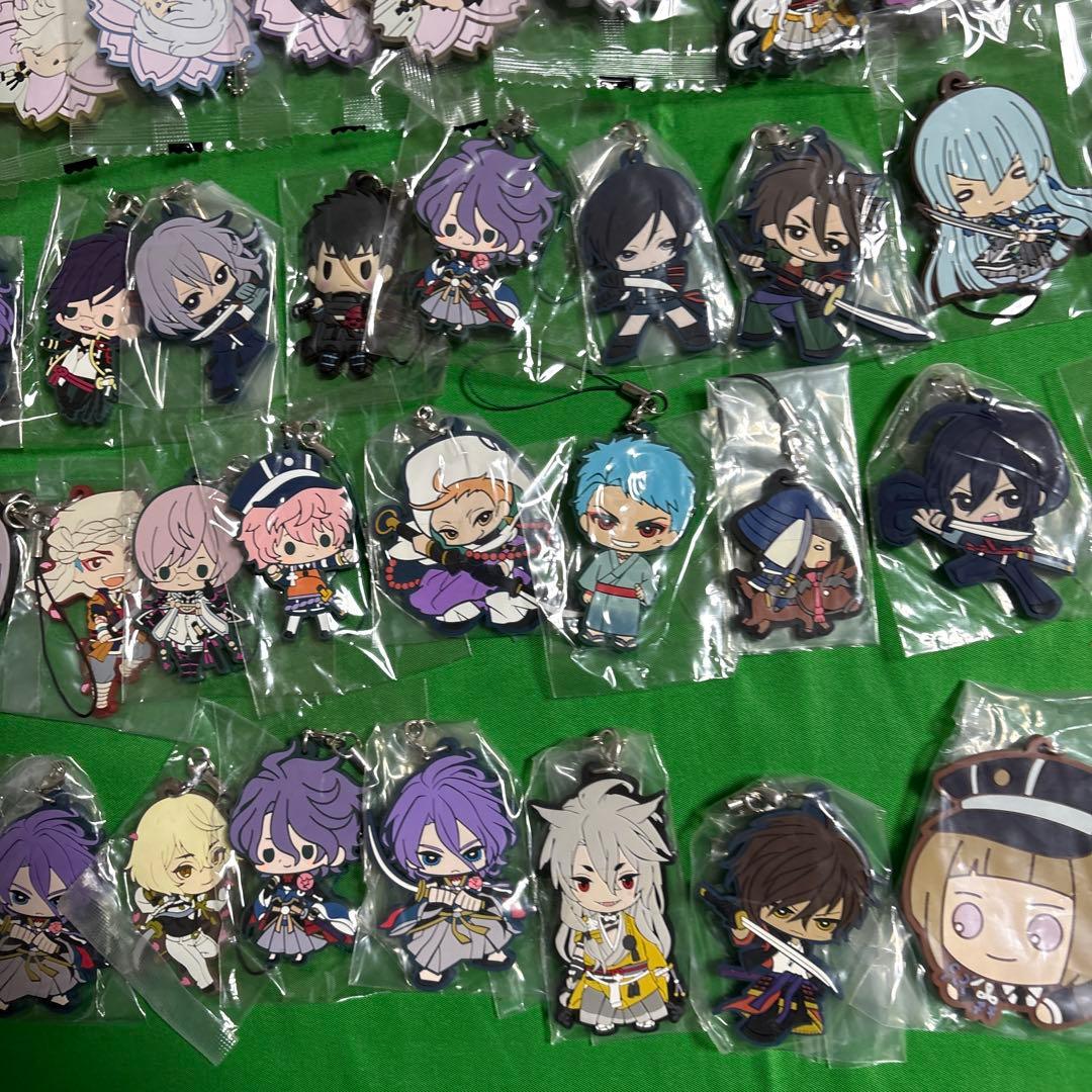 写真2枚目あり 刀剣乱舞 ラバーストラップ類 大量まとめ売り ②