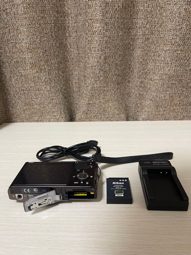 Nikon COOLPIX S9500 コンパクトデジタルカメラ　セピアブラウン