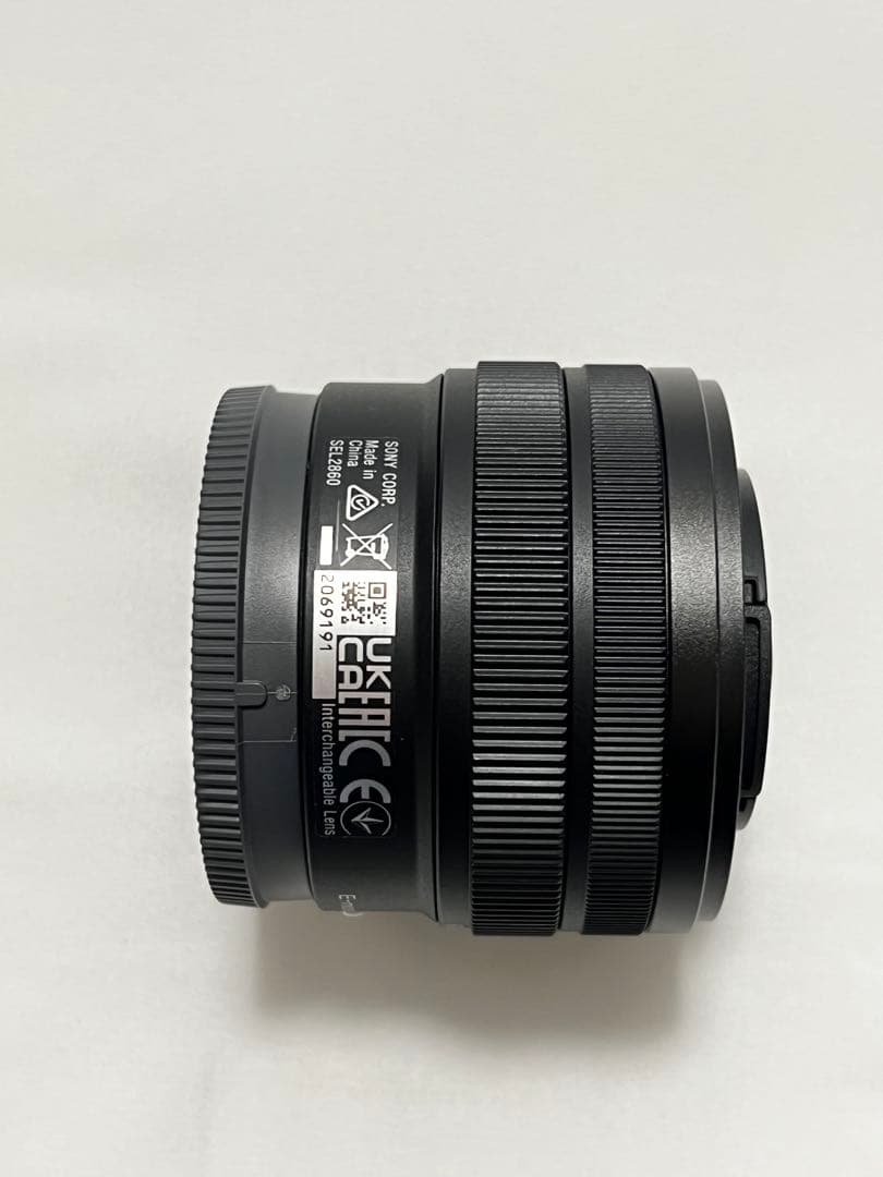 【美品】SONY 28-60mm F4-5.6 SEL2860