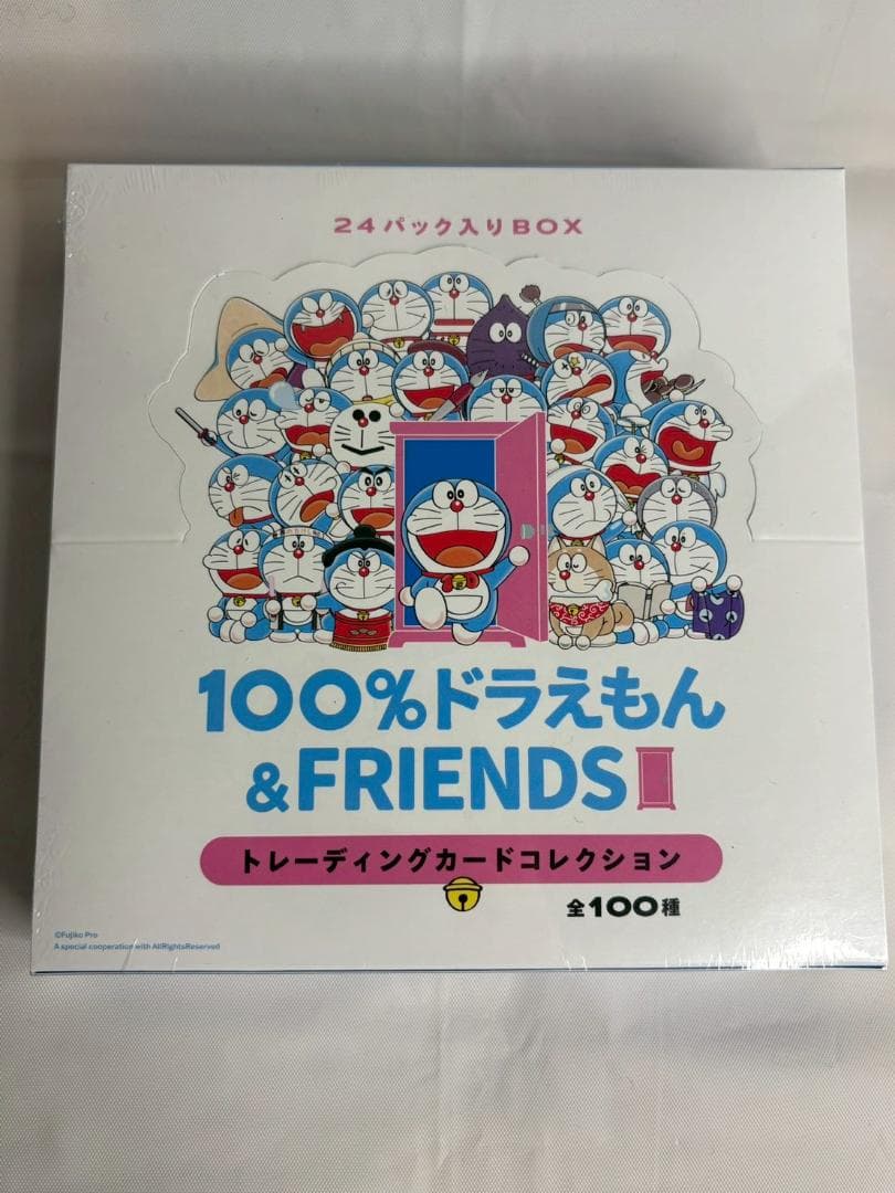100％ドラえもん＆フレンズ展 トレーディングカードBOX　100種コンプリート