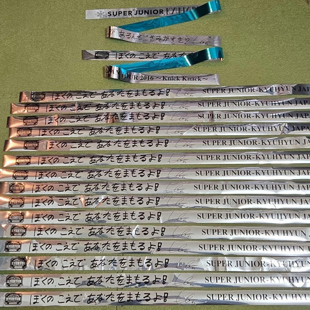 SUPER JUNIOR キュヒョン うちわ マグネット 下敷き ガチャ112点