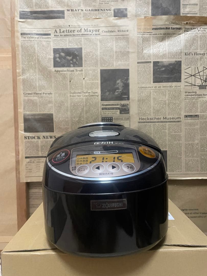 ZOJIRUSHI NP-ZF10 圧力IH炊飯ジャー