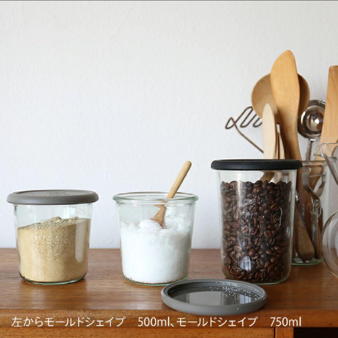 WECK　ウェック　MOLD SHAPE 750ml ＆ 500ml　各3点ずつ