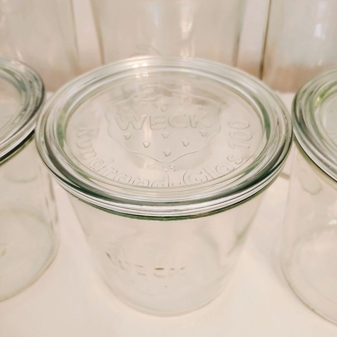 WECK　ウェック　MOLD SHAPE 750ml ＆ 500ml　各3点ずつ