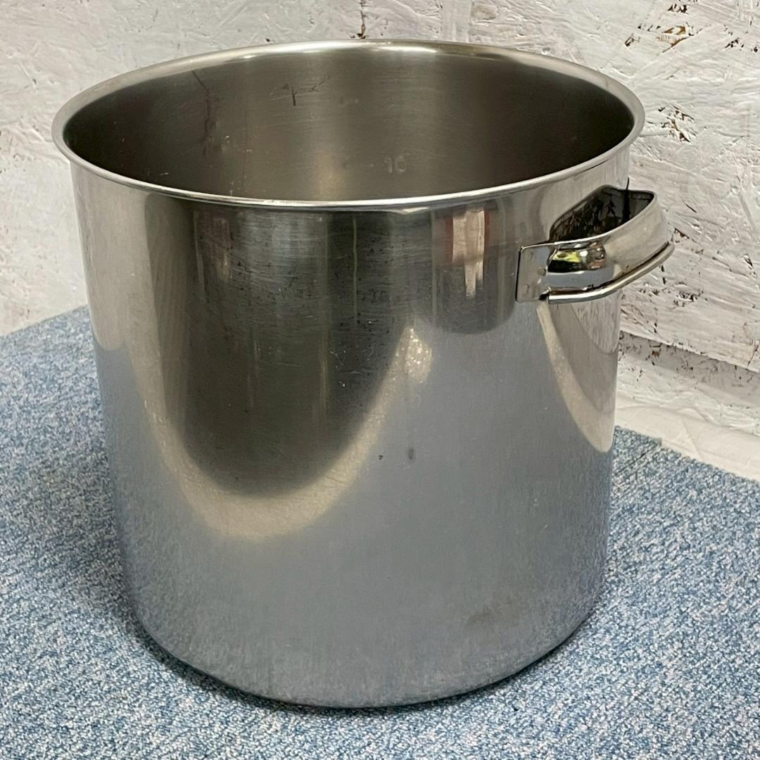 【厨房機器】 ステンレス製 26cm 寸胴鍋 厨房 厨房機器 ⑨ A1528