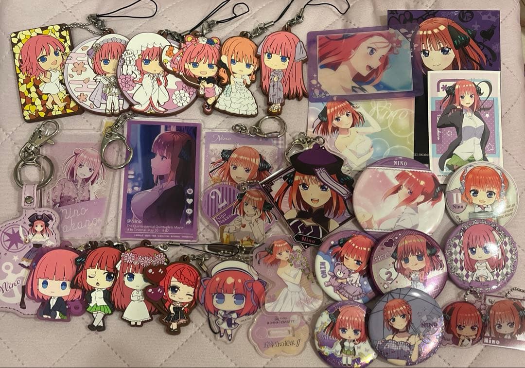 五等分の花嫁　中野二乃　アクリルスタンド　まとめ売り
